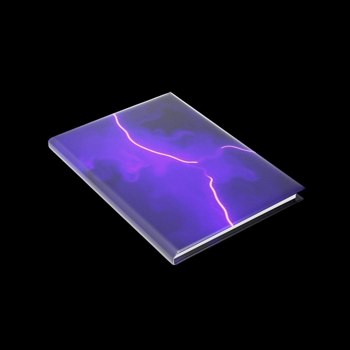 Royal Aura: Thunder & Lightening Hardcover Notebook with Puffy Covers - AetherLux.Shop