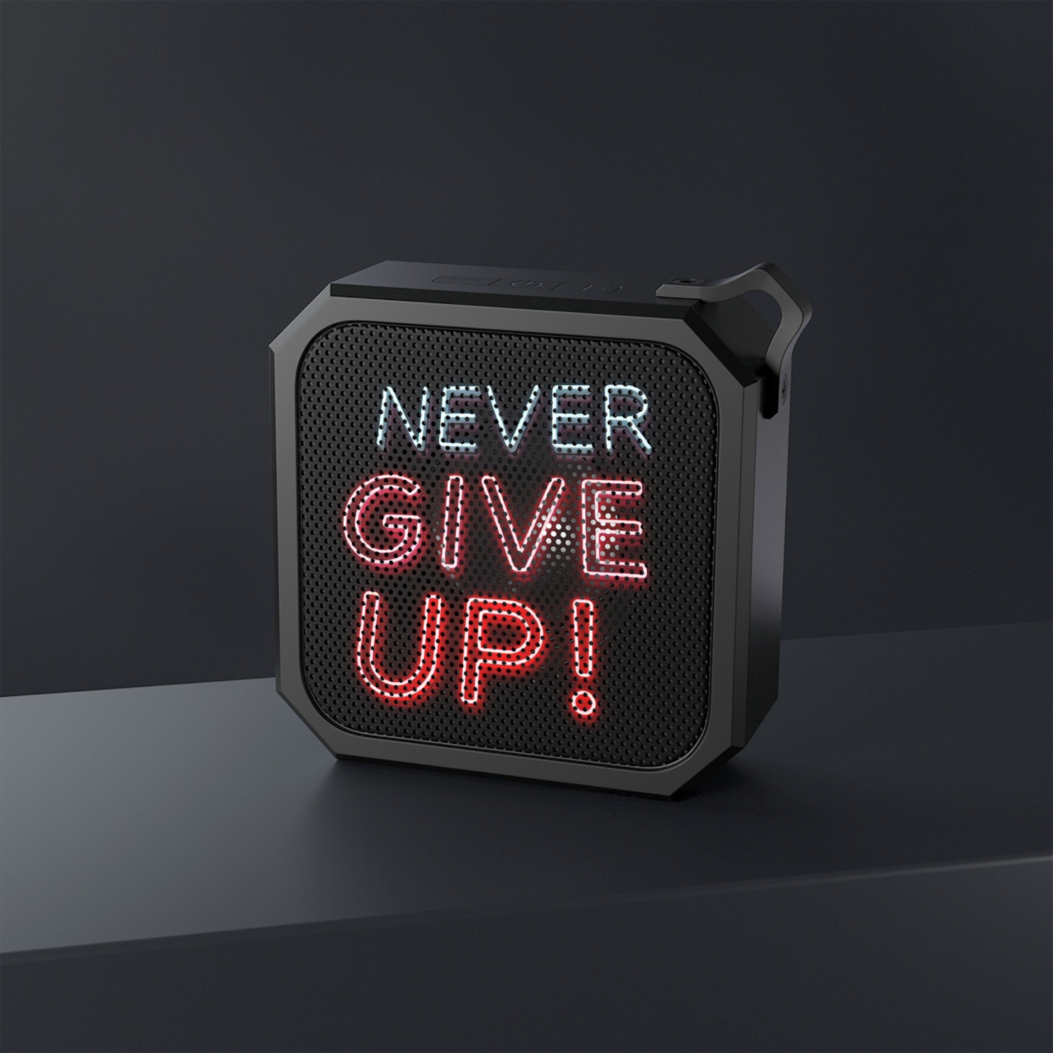 Never Give Up! Outdoor Bluetooth Speaker
