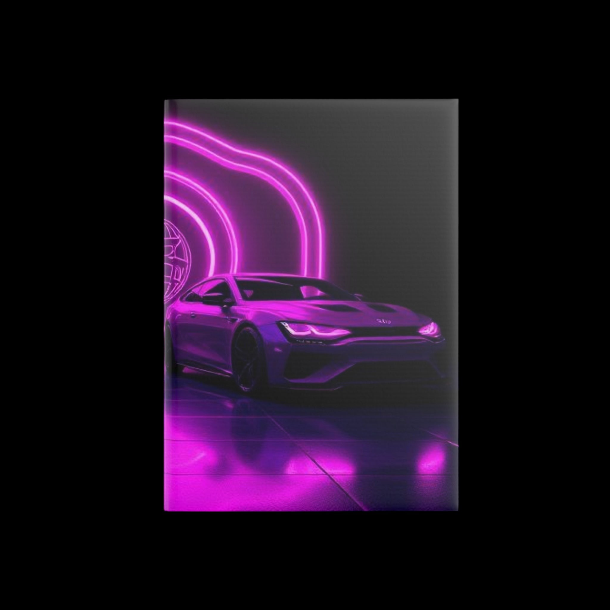 Royal Aura: Luxury Cars Hardcover Notebook with Puffy Covers by Printify