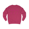 777 Minimalist Sweatshirt — Hot Pink