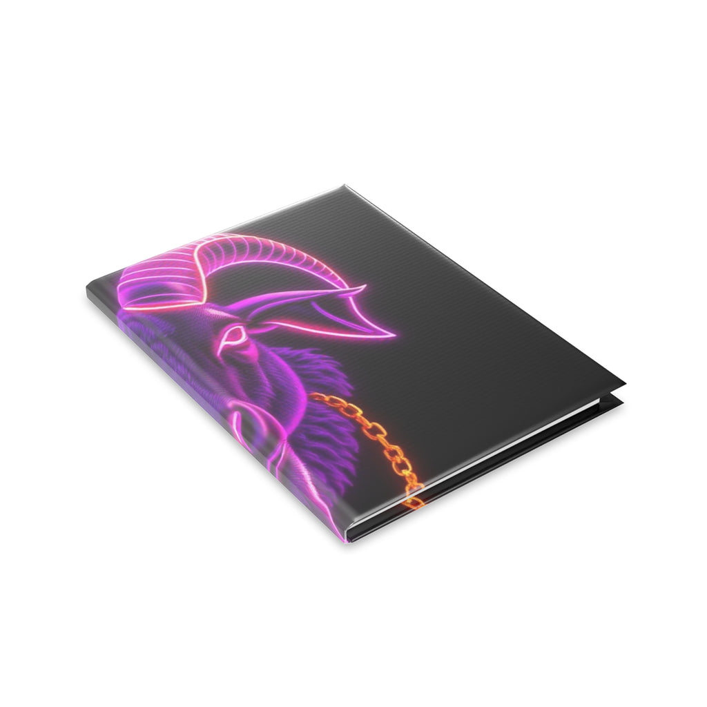 Royal Aura: The Goat Hardcover Notebook with Puffy Covers