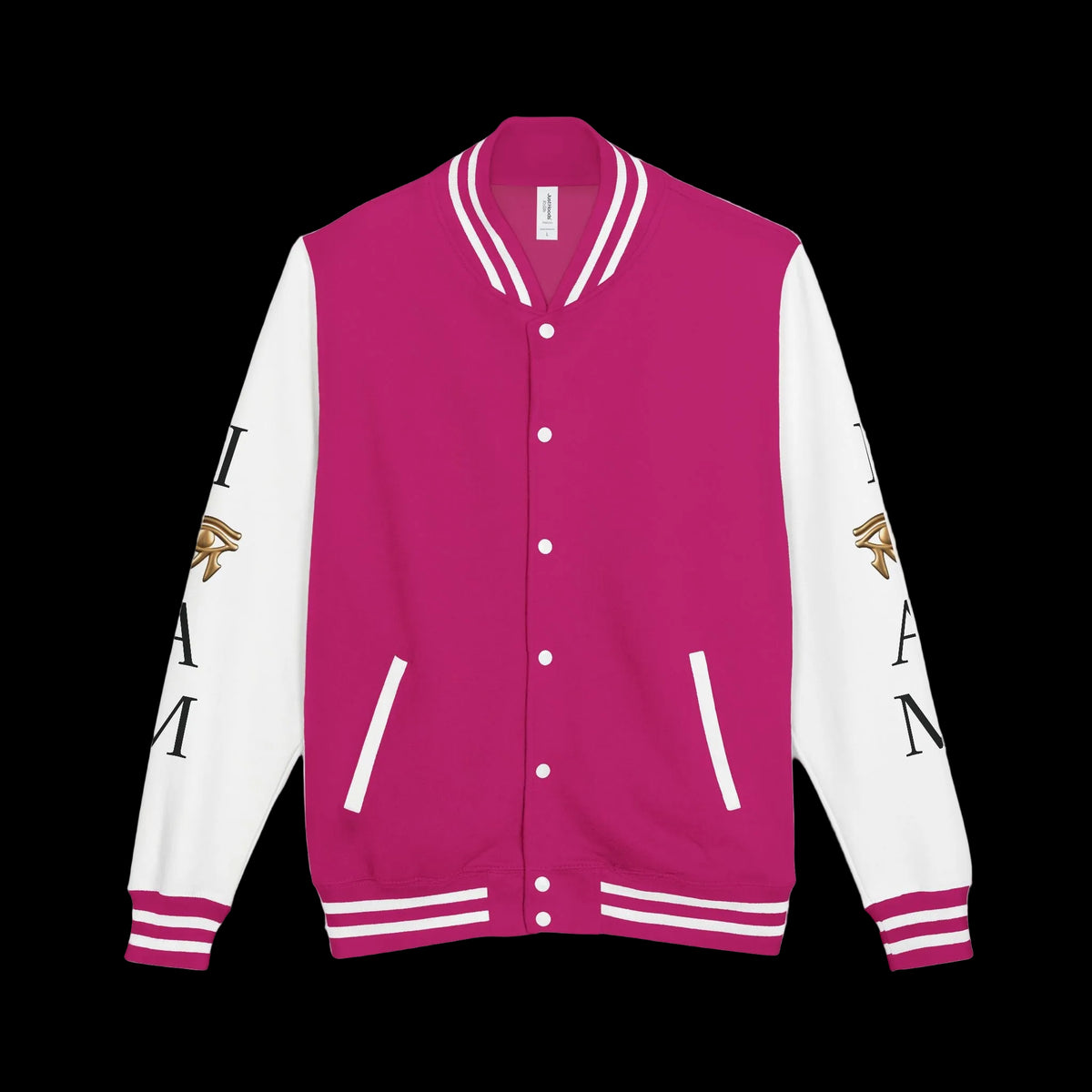 I Am That I Am Ankh Letterman Jacket - AetherLux.Shop
