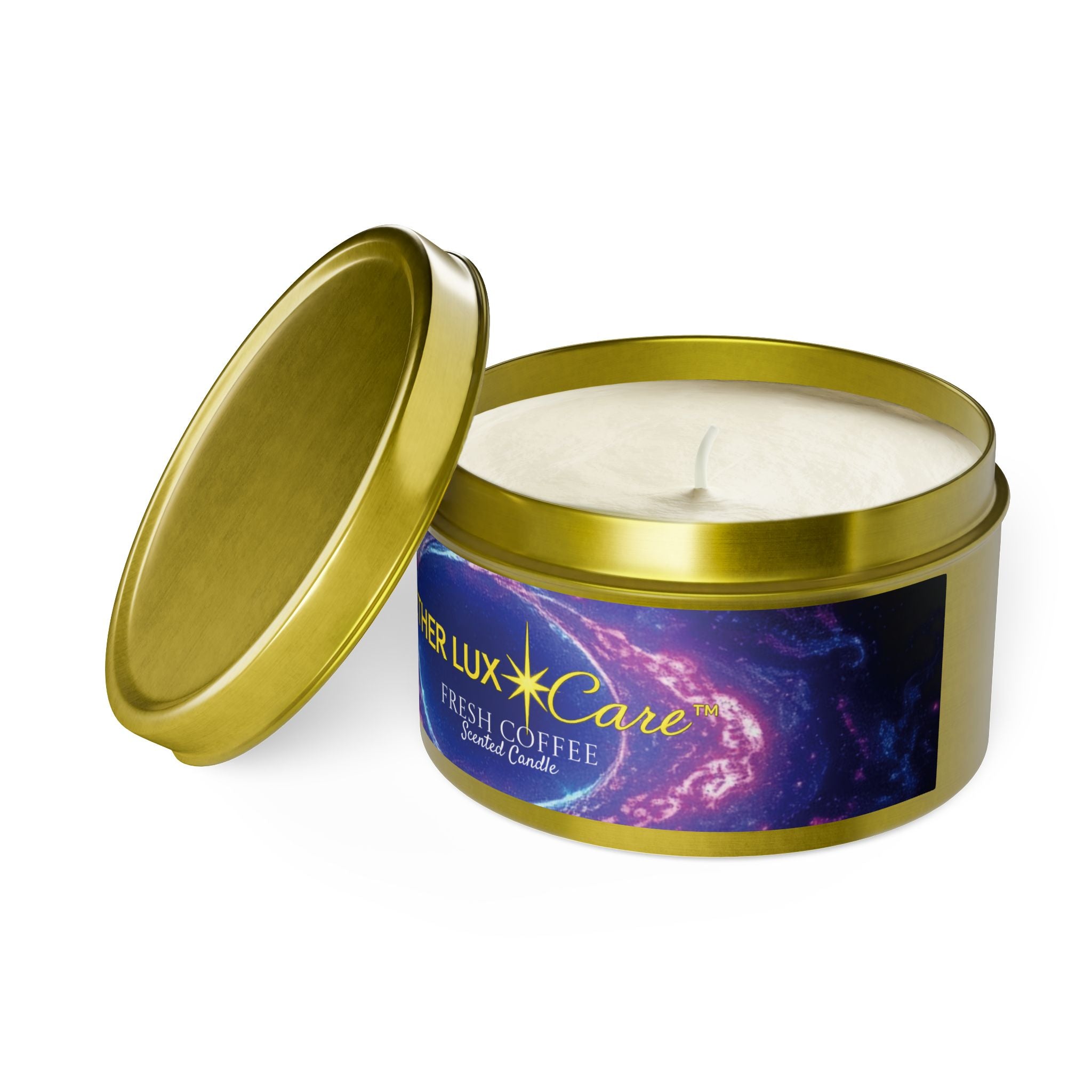 Fresh Coffee Tin Candles