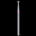 DIAMOND NAIL DRILL BIT, "BALL", RED, HEAD DIAMETER 3.5MM (FA01R035) - STALEKS™ by kvadrat store
