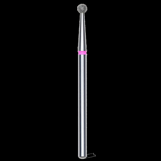 DIAMOND NAIL DRILL BIT, "BALL", RED, HEAD DIAMETER 3.5MM (FA01R035) - STALEKS™ by kvadrat store