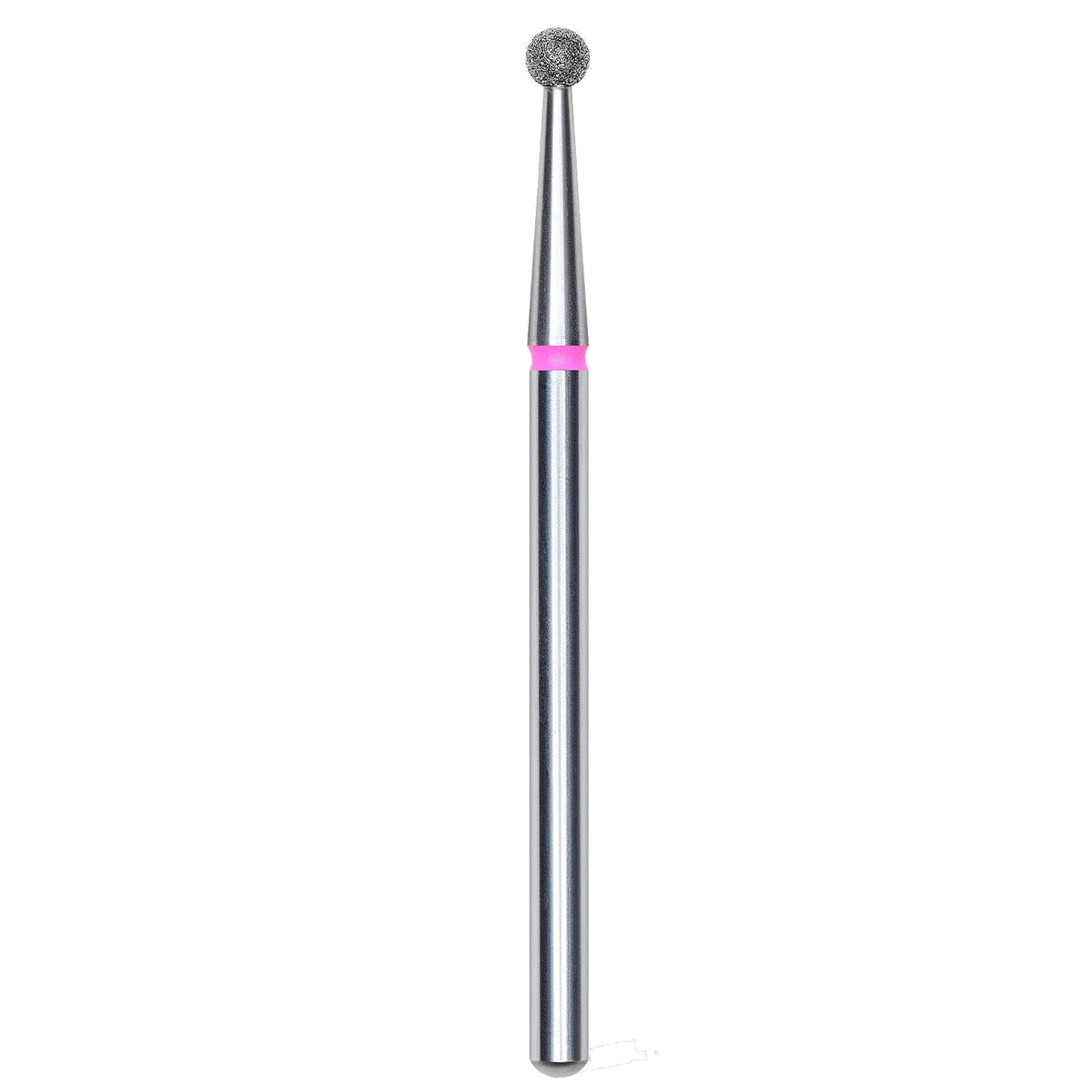 DIAMOND NAIL DRILL BIT, "BALL", RED, HEAD DIAMETER 3.5MM (FA01R035) - STALEKS™
