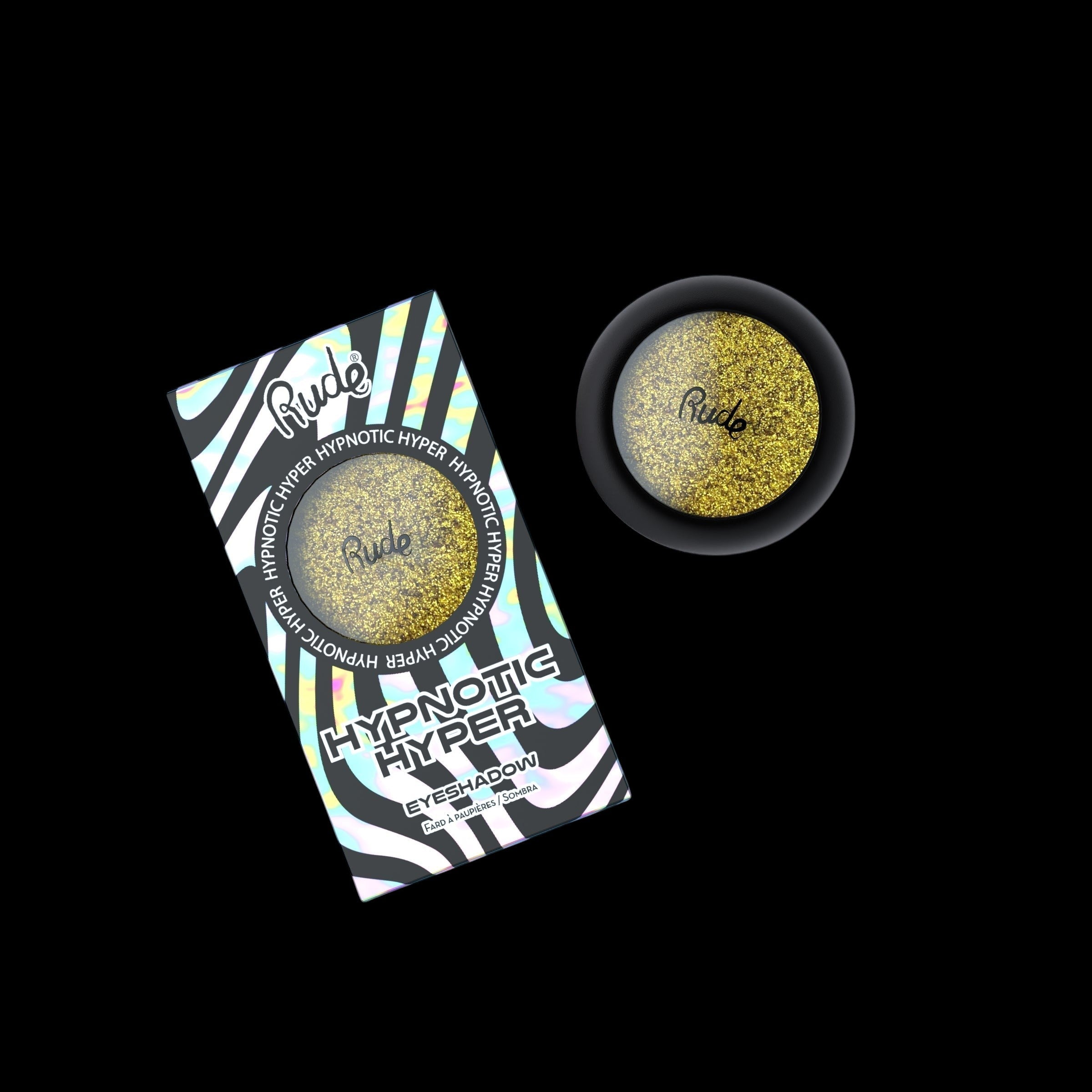 RUDE Hypnotic Hyper Duo Chrome Eyeshadow - Trance Dance by VYSN