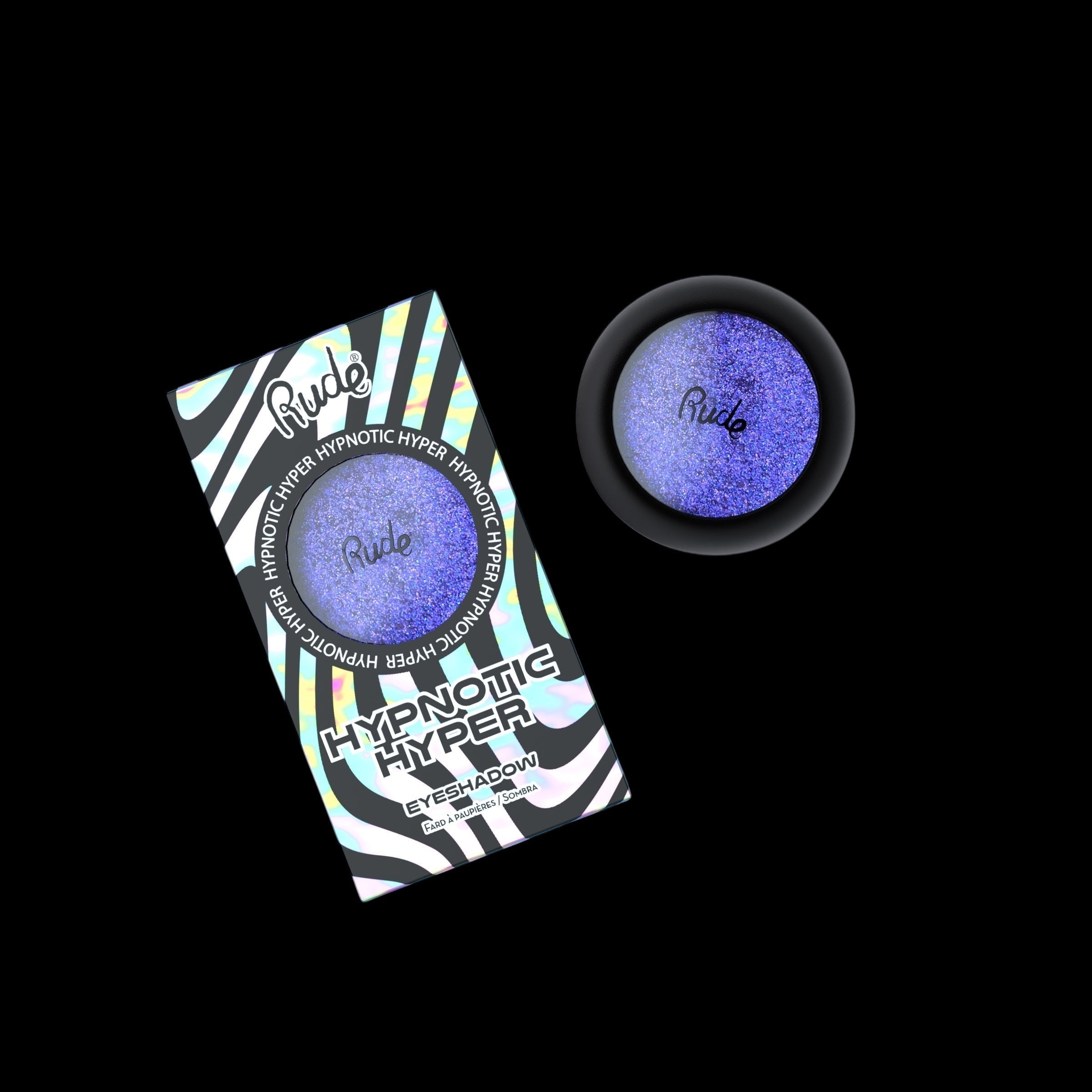 RUDE Hypnotic Hyper Duo Chrome Eyeshadow - Incognito by VYSN