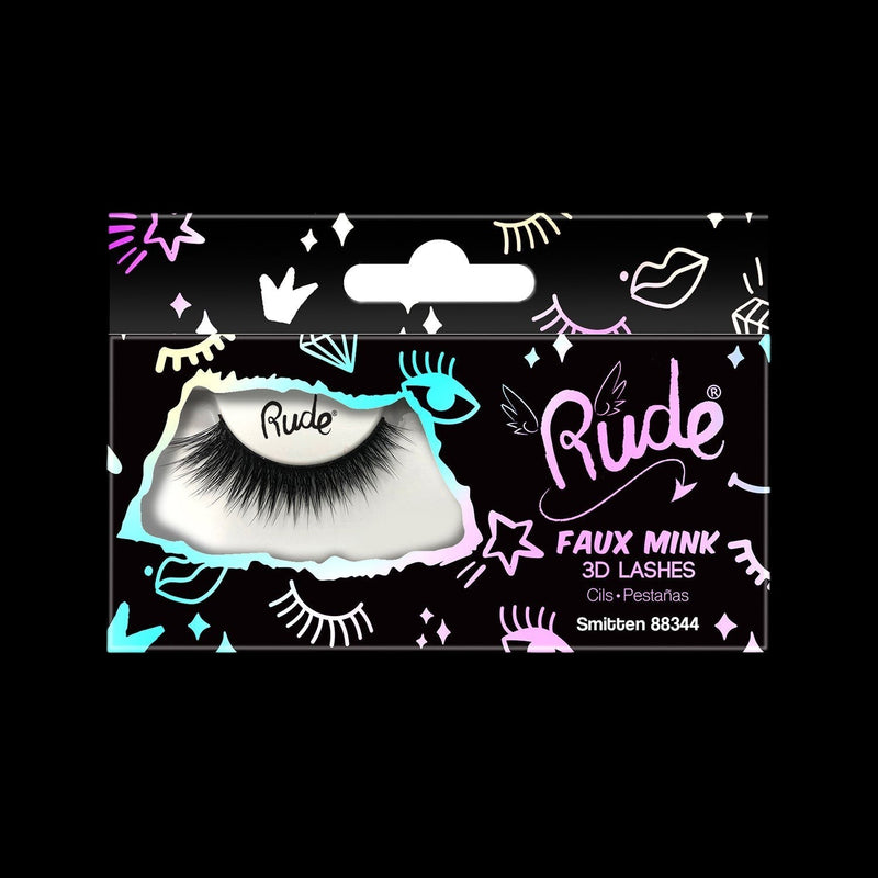 RUDE Essential Faux Mink 3D Lashes - Smitten by VYSN