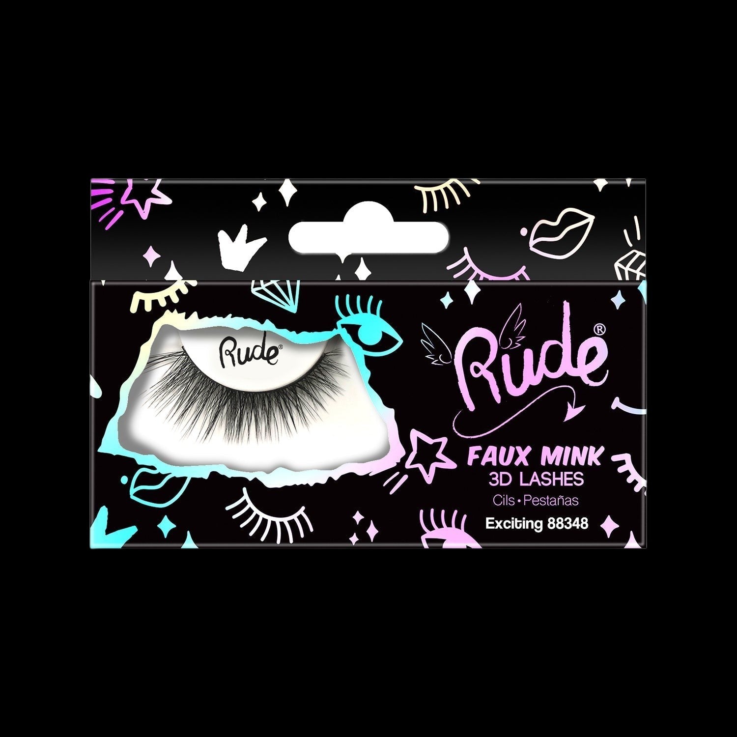 RUDE Essential Faux Mink 3D Lashes - Exciting by VYSN
