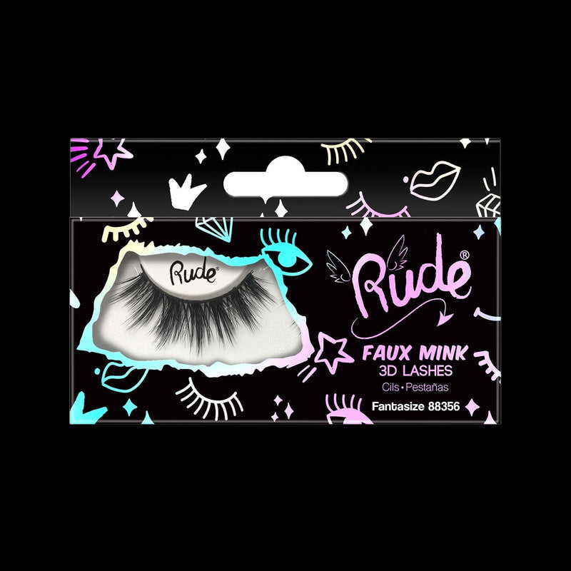 RUDE Essential Faux Mink 3D Lashes - Fantasize by VYSN
