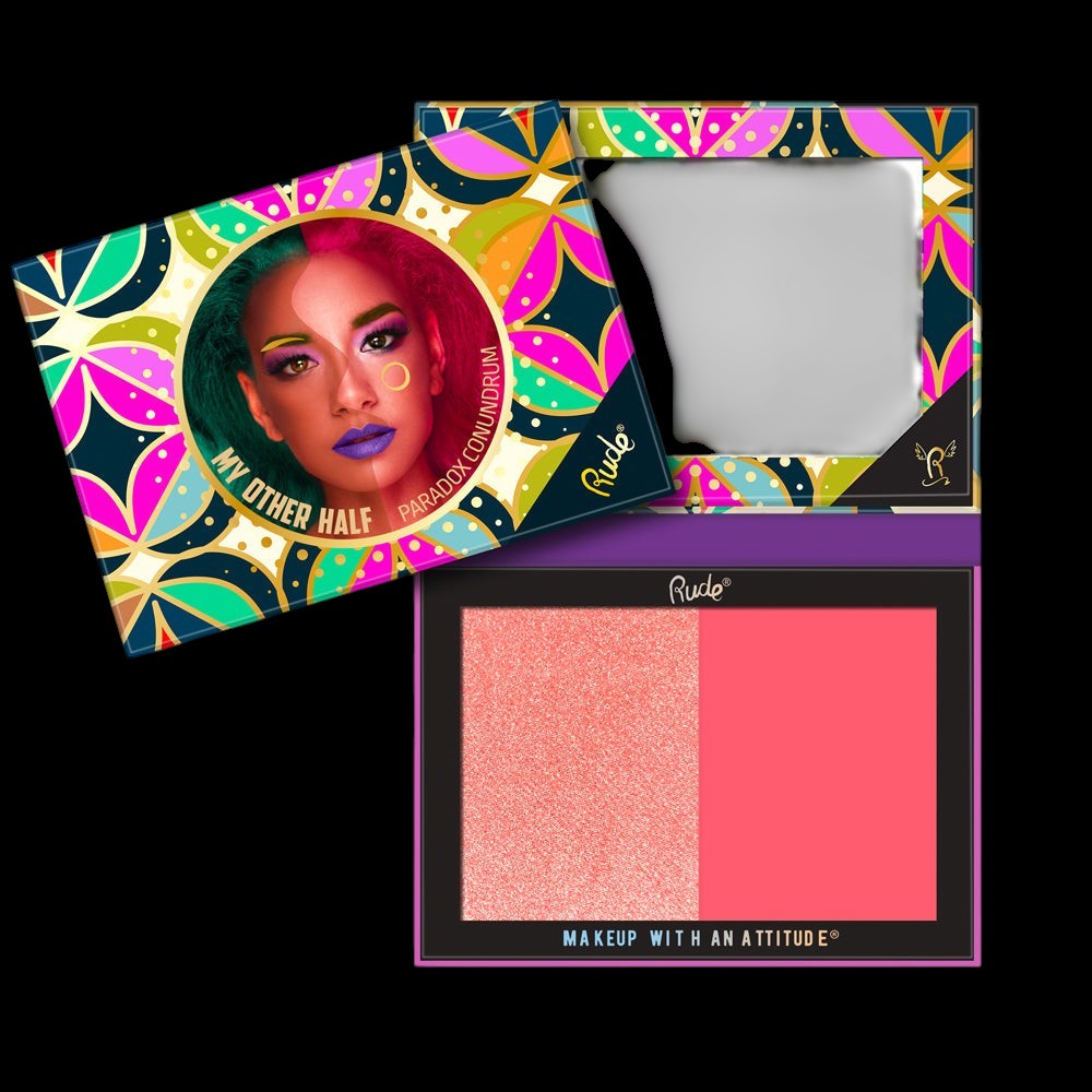 RUDE My Other Half Duo Shade Face Palette - Paradox Conundrum by VYSN