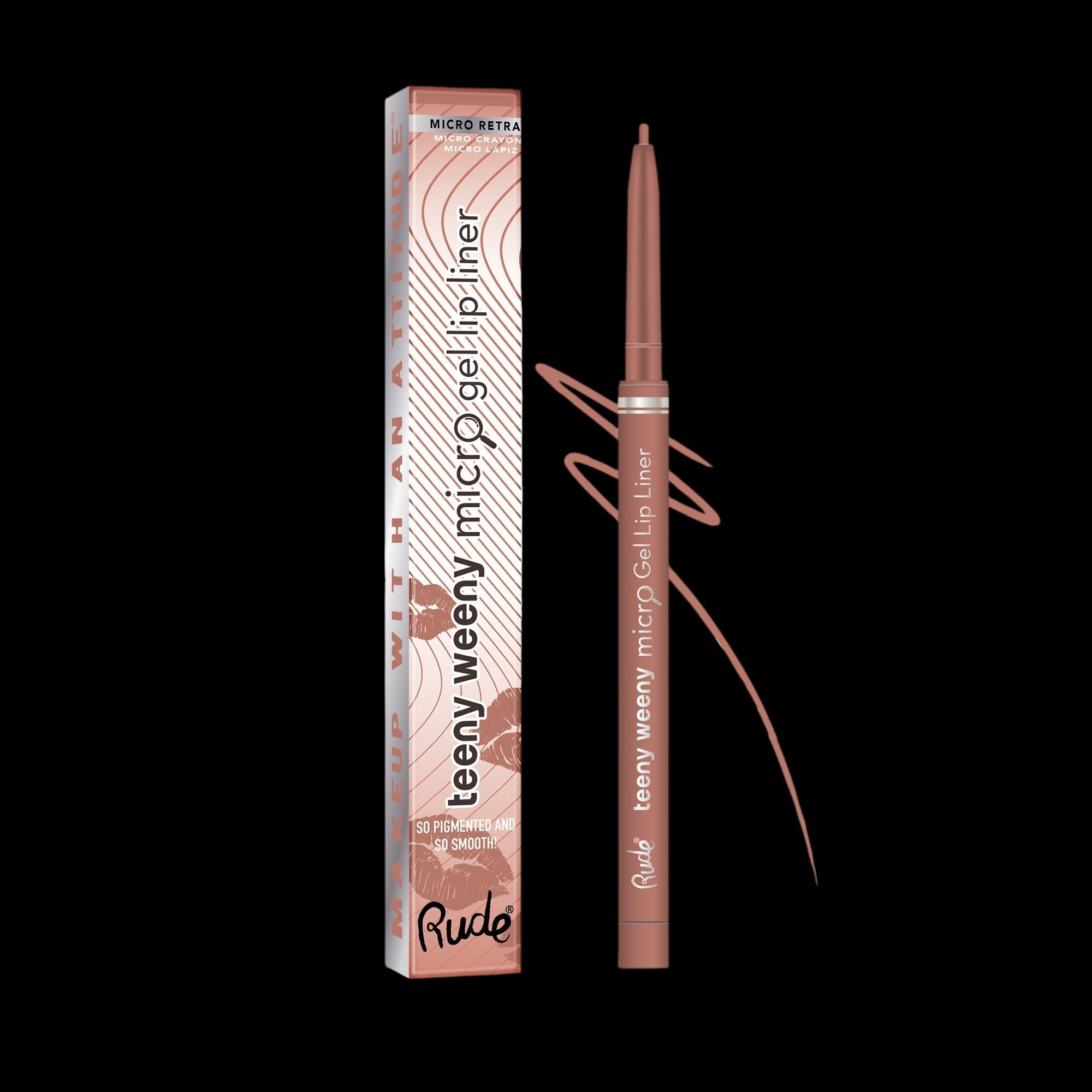 RUDE Teeny Weeny Micro Gel Lip Liner - In The Buff by VYSN