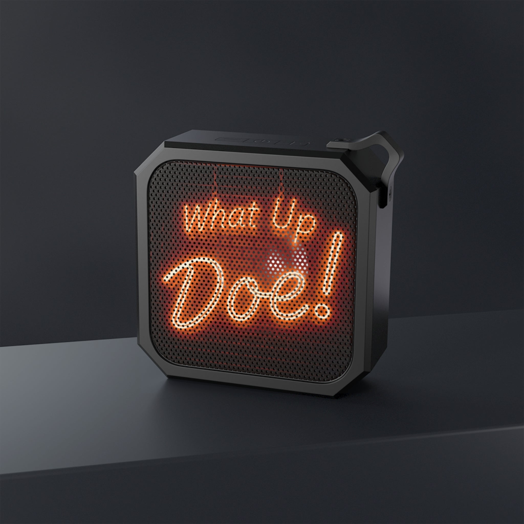 What Up Doe! Outdoor Bluetooth Speaker (ORANGE)