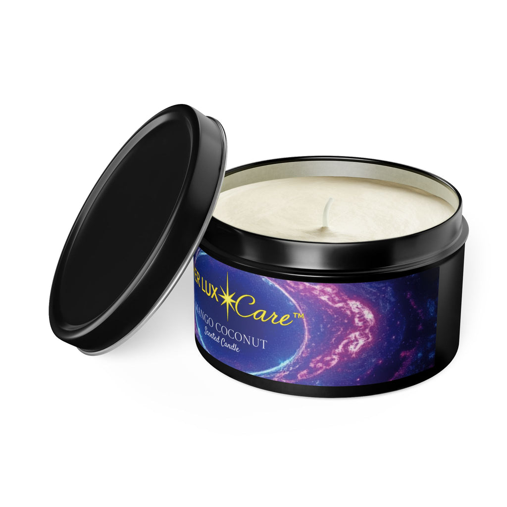 Mango Coconut Tin Candles