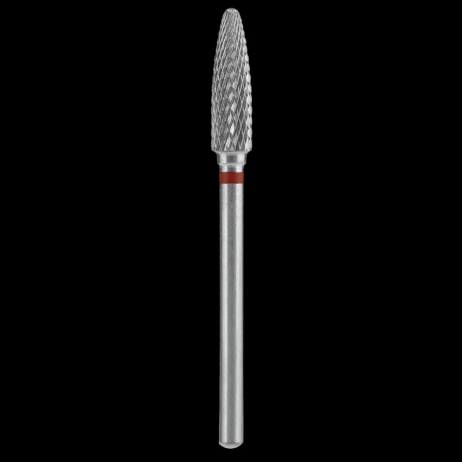 CARBIDE NAIL DRILL BIT, "CORN", RED, HEAD DIAMETER 4/14MM (FT90R040/14) (#208)-STALEKS™ by kvadrat store