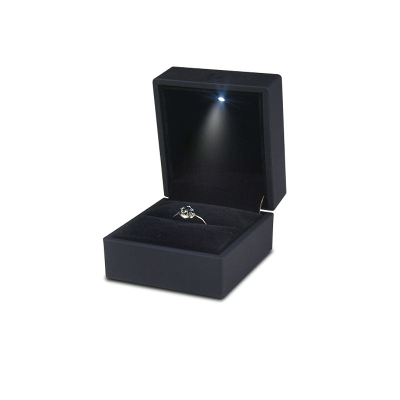" Elegant LED Light Ring Box: Perfect for Engagement & Wedding Gifts - Keep Your Jewelry Safe & Secure! & Secure!" by V.I.P Digital Presence