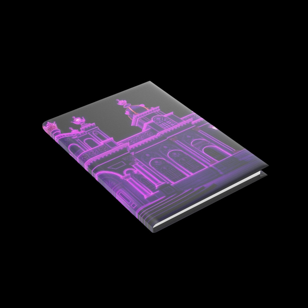 Royal Aura: Royal Palace Hardcover Notebook with Puffy Covers by Printify