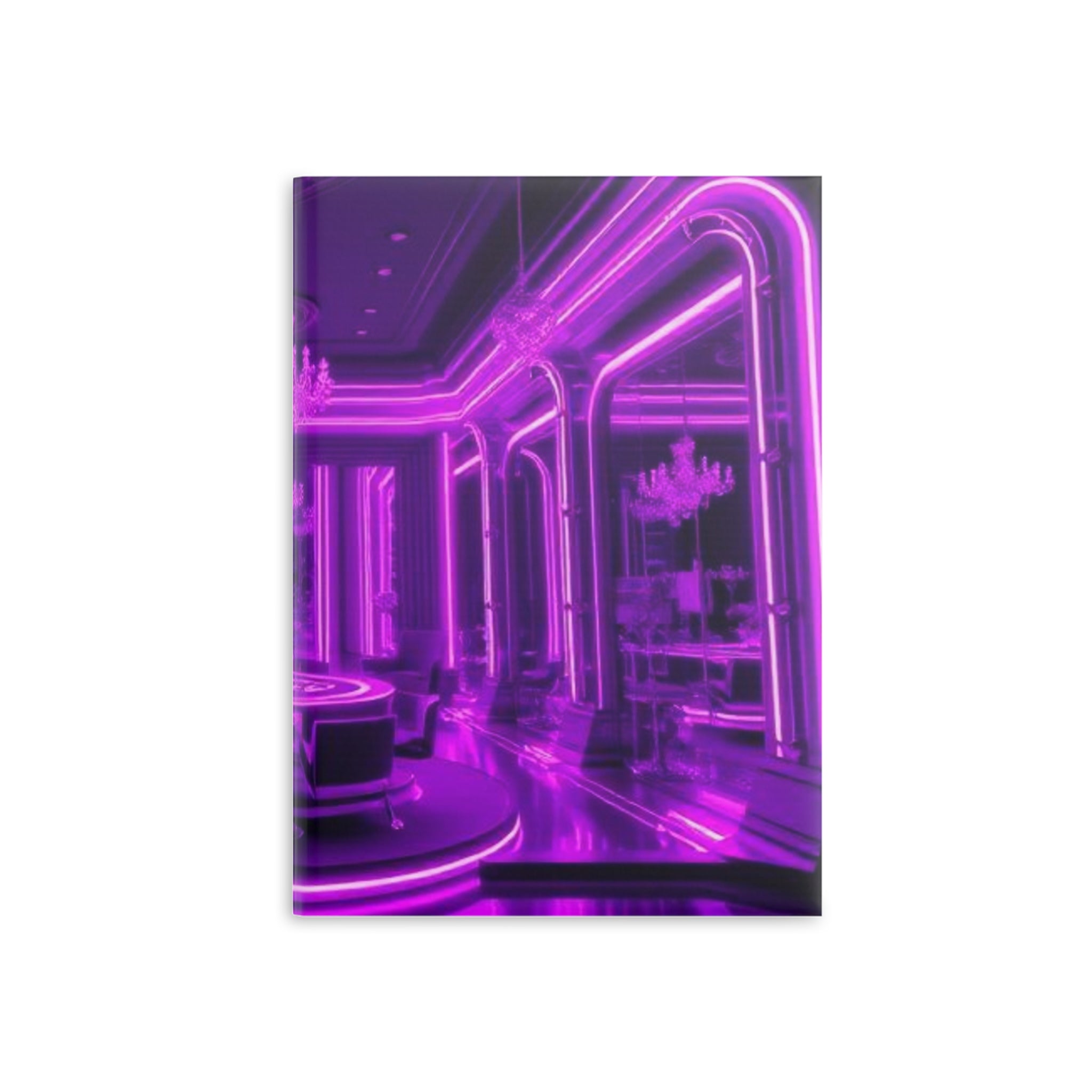 Royal Aura: Front Room Hardcover Notebook with Puffy Covers