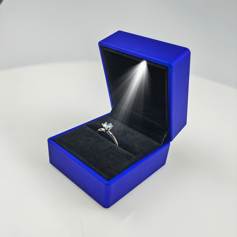 " Elegant LED Light Ring Box: Perfect for Engagement & Wedding Gifts - Keep Your Jewelry Safe & Secure! & Secure!" by V.I.P Digital Presence