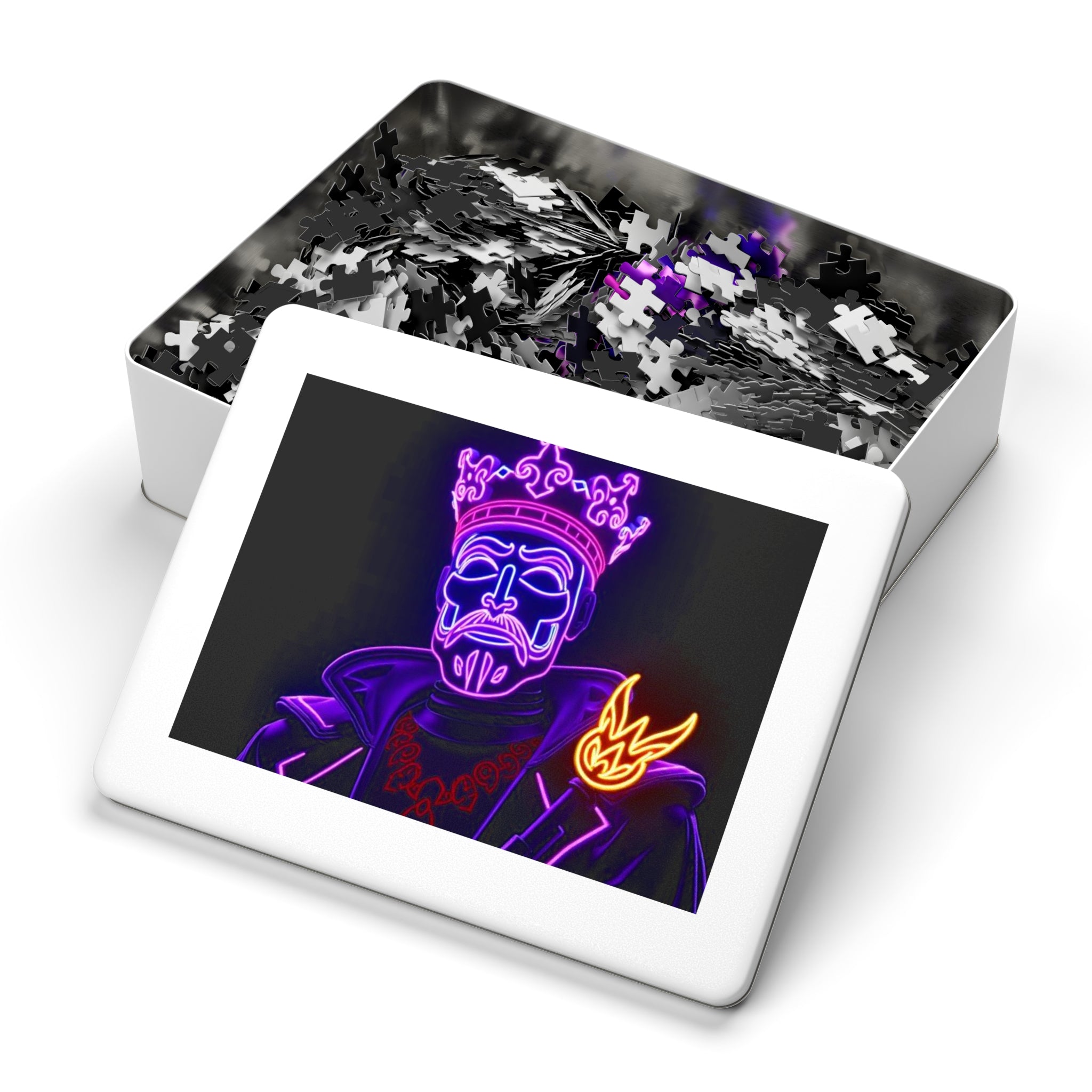 Thee Emperor Jigsaw Puzzle with Tin