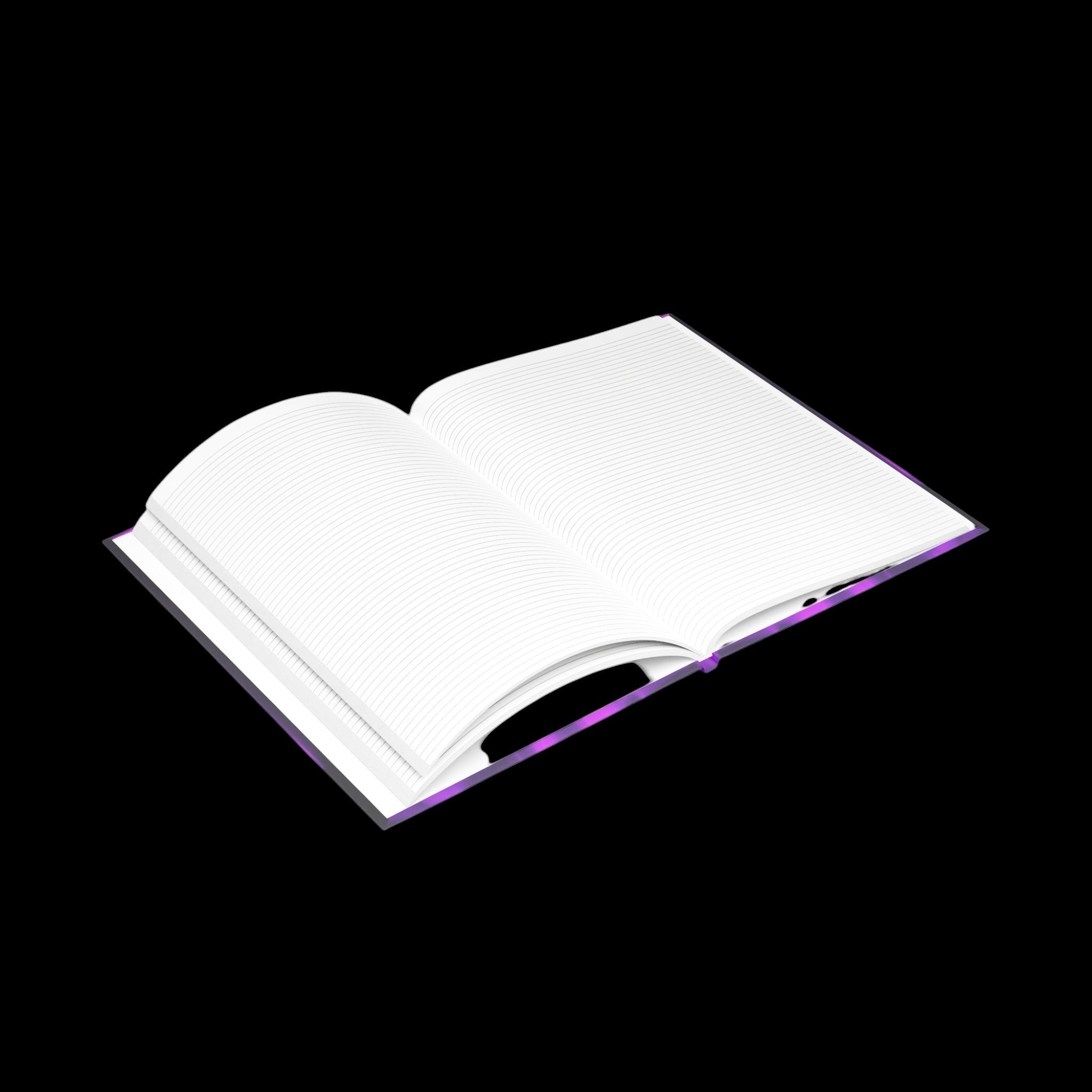 Royal Aura: Front Room Hardcover Notebook with Puffy Covers by Printify