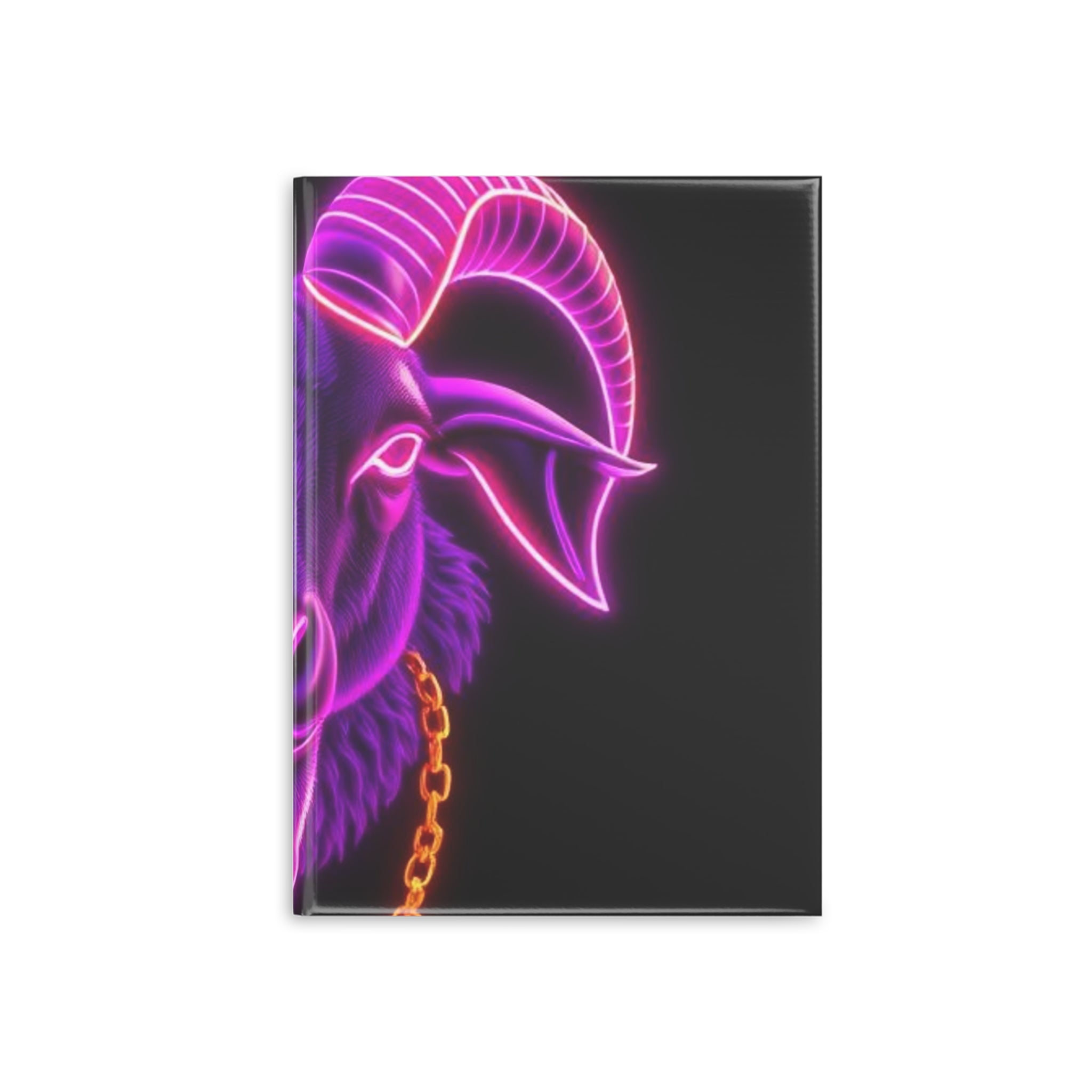 Royal Aura: The Goat Hardcover Notebook with Puffy Covers