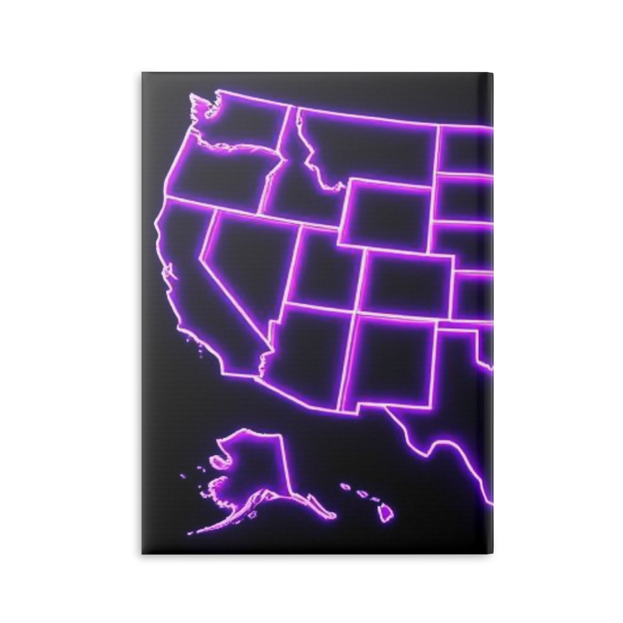 Royal Aura: America Hardcover Notebook with Puffy Covers