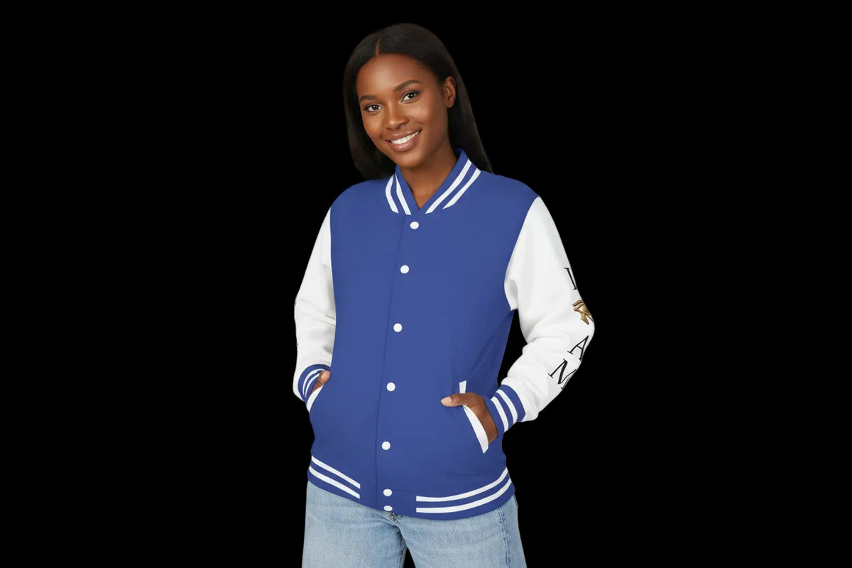 I Am That I Am Ankh Letterman Jacket - AetherLux.Shop
