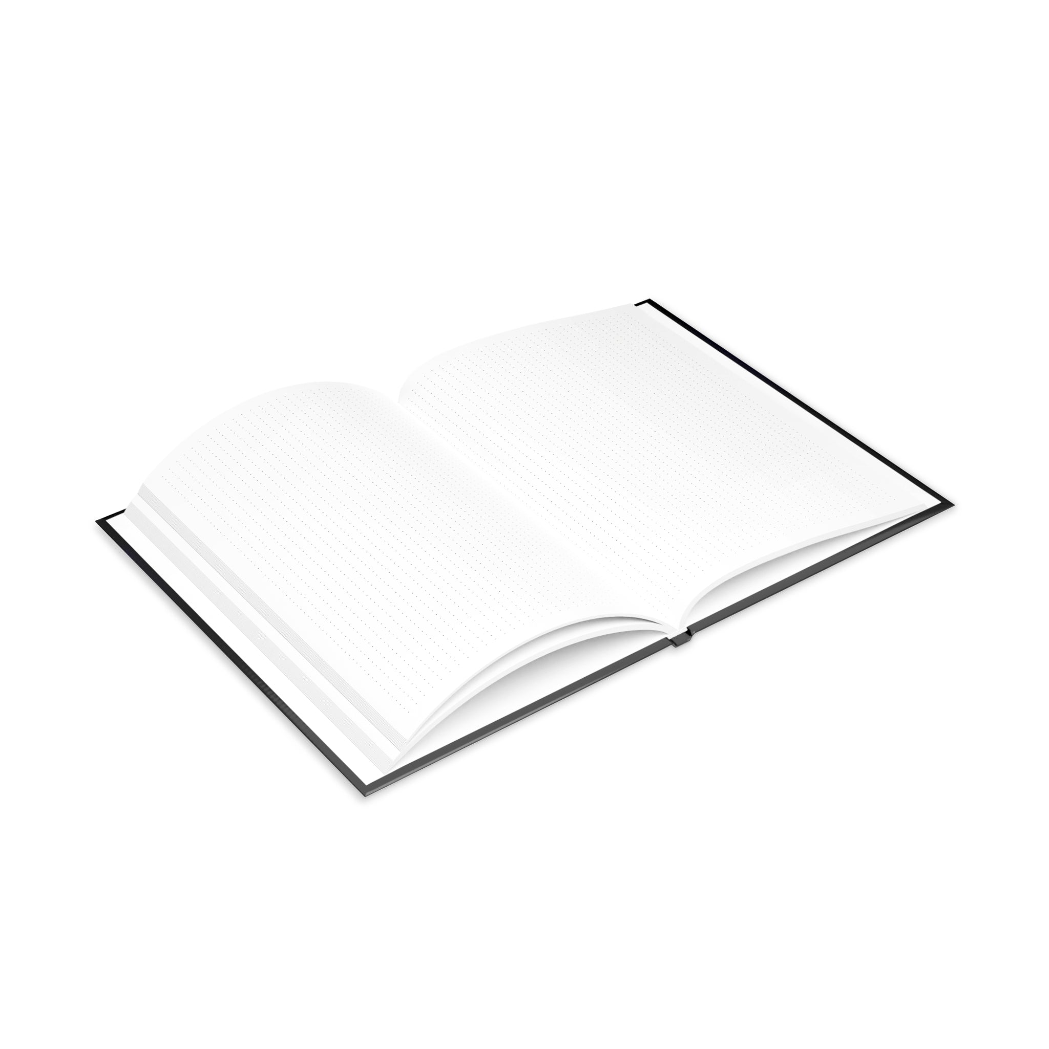 Royal Aura: America Hardcover Notebook with Puffy Covers by Printify