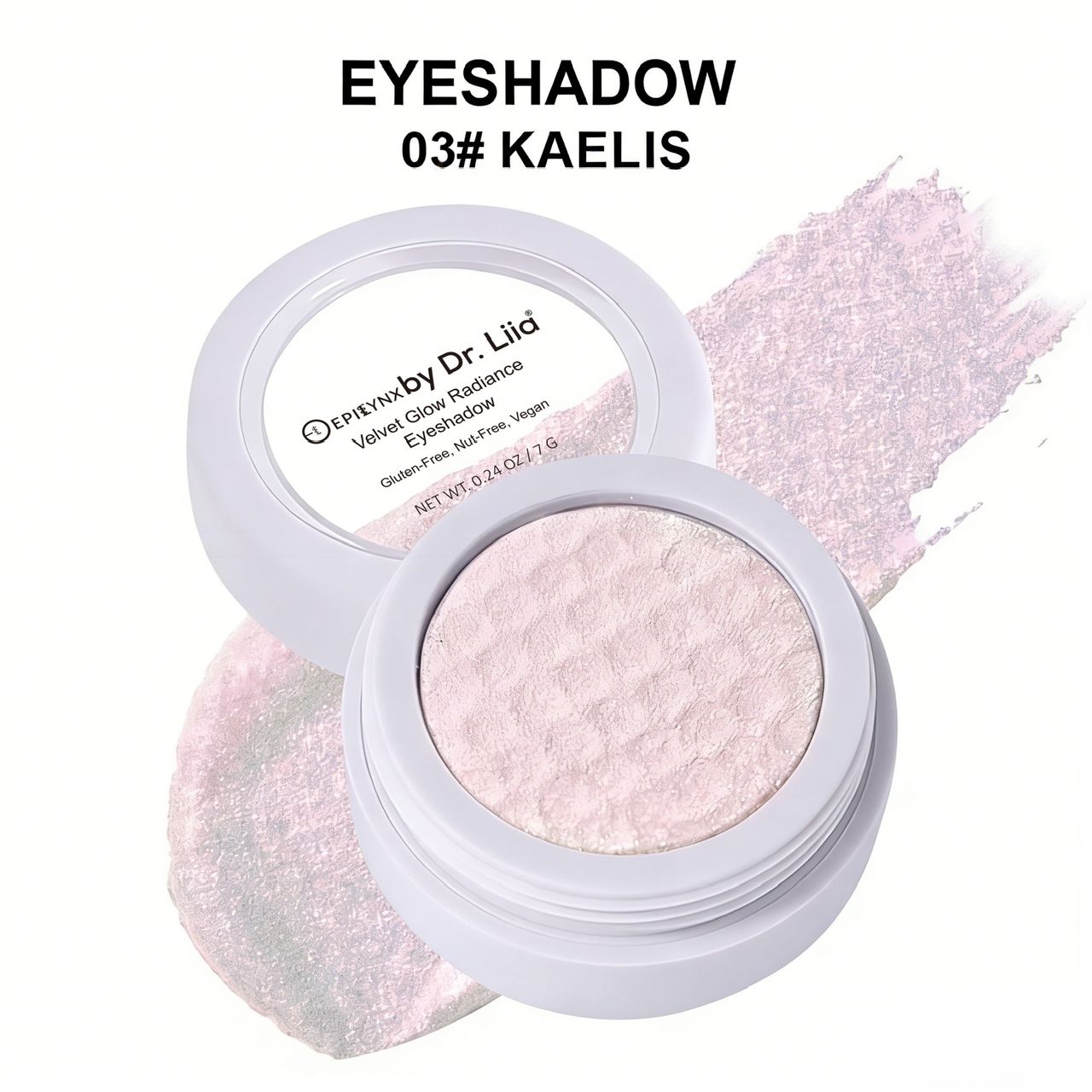 Velvet Glow Radiance Eyeshadow - Vegan, Gluten-Free, Nut-Free, Egg-Free by EpiLynx