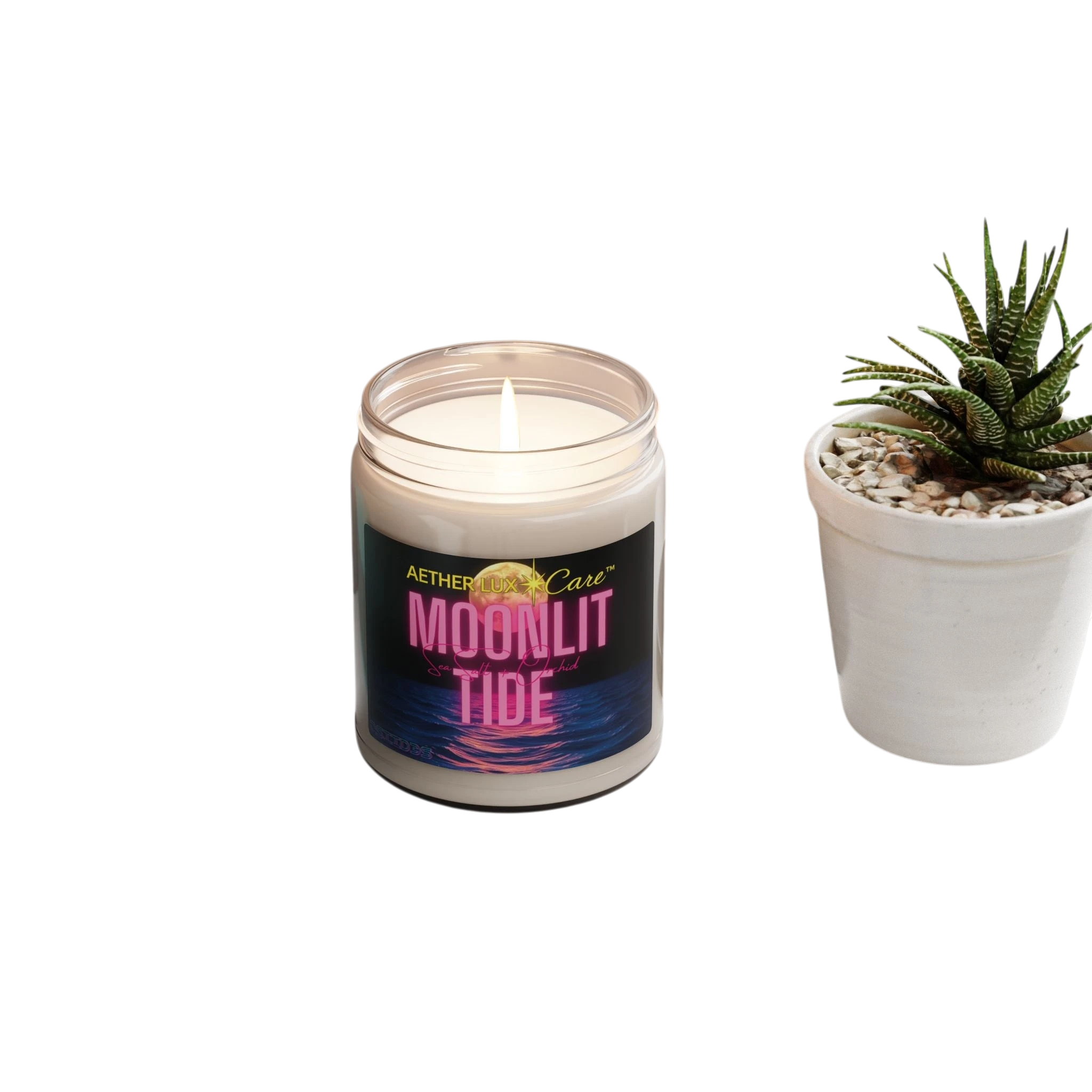 Moonlit Tide (Sea Salt + Orchid) 9oz. by Printify