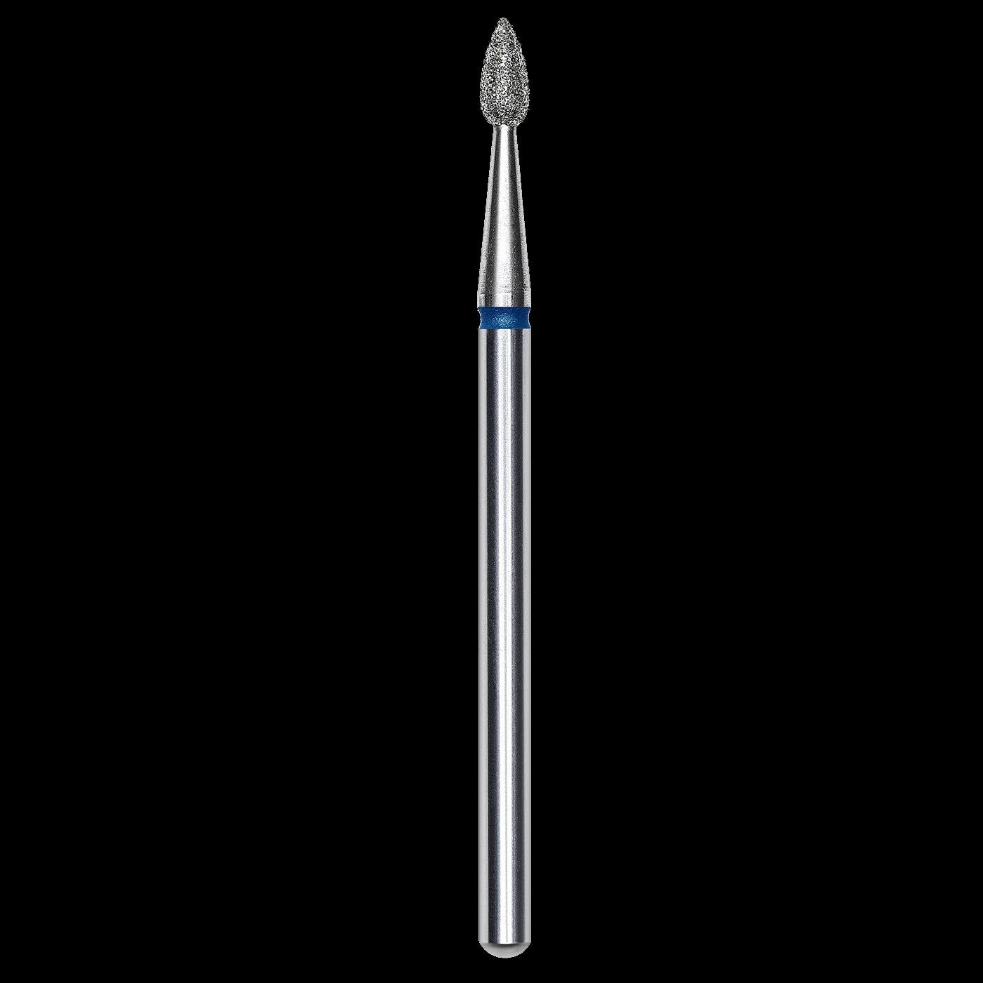 DIAMOND NAIL DRILL BIT, "DROP", BLUE, HEAD DIAMETER 2.3/5MM (FA40B023/5) - STALEKS™ by kvadrat store