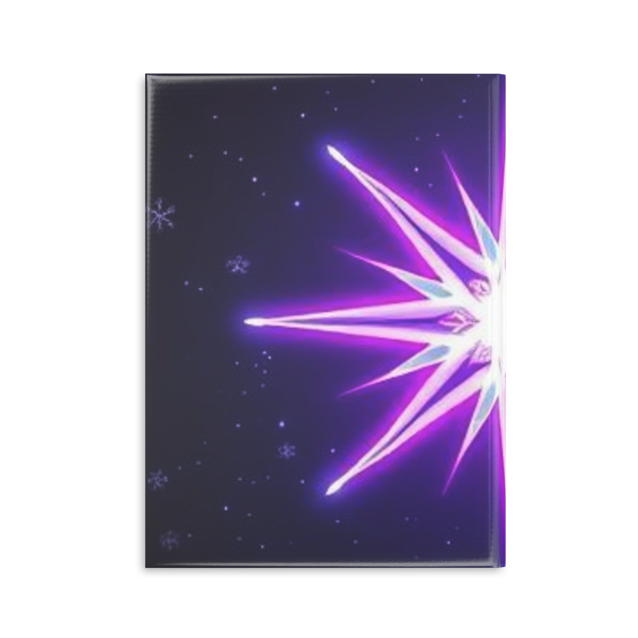 Royal Aura: Yule Star Glow Hardcover Notebook with Puffy Covers
