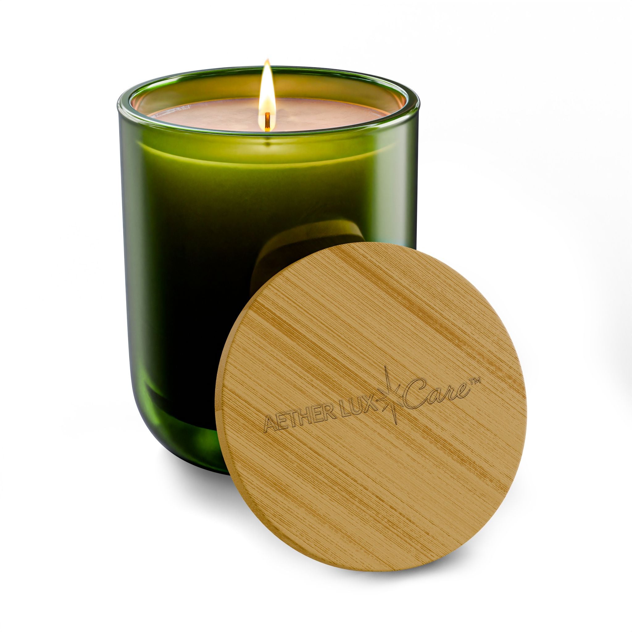Engraved 14oz Soy Candle — Aether Lux Care Scented Candle (Custom Engraving)