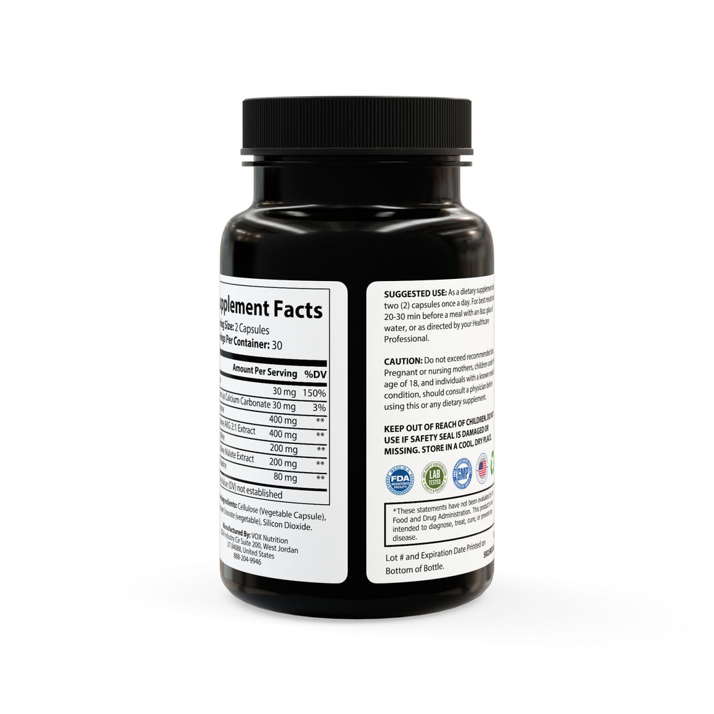 AetherLux L-Arginine Supplement (60 Capsules)