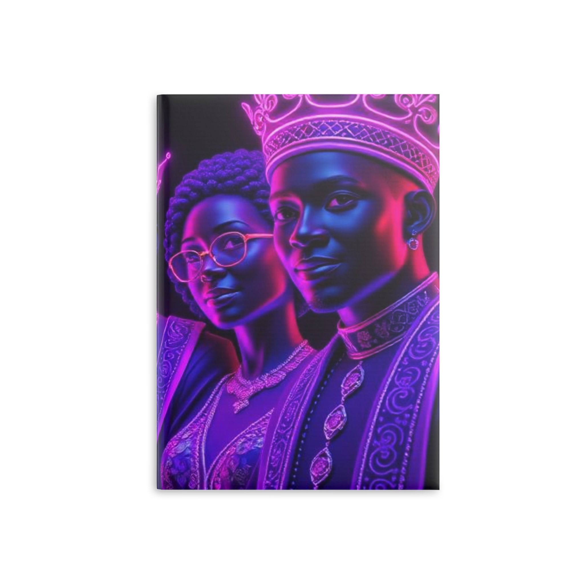 Royal  Aura: Royal Family Hardcover Notebook with Puffy Covers