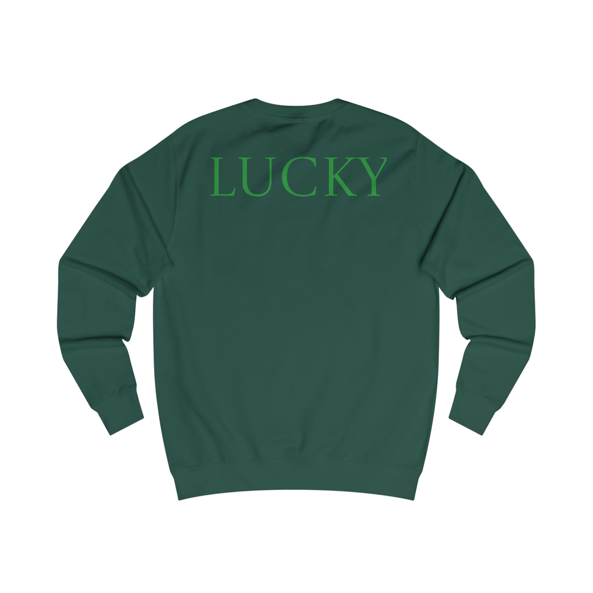 777 Minimalist Sweatshirt — Hunter Green