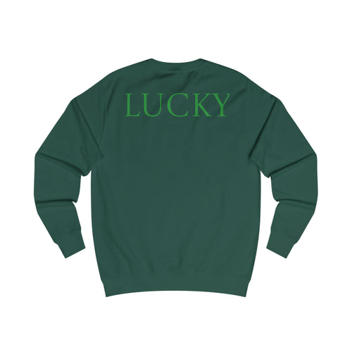 777 Minimalist Sweatshirt — Hunter Green