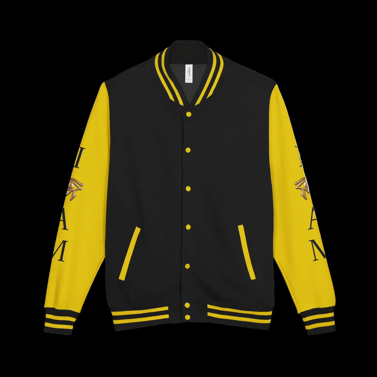 I Am That I Am Ankh Letterman Jacket - AetherLux.Shop