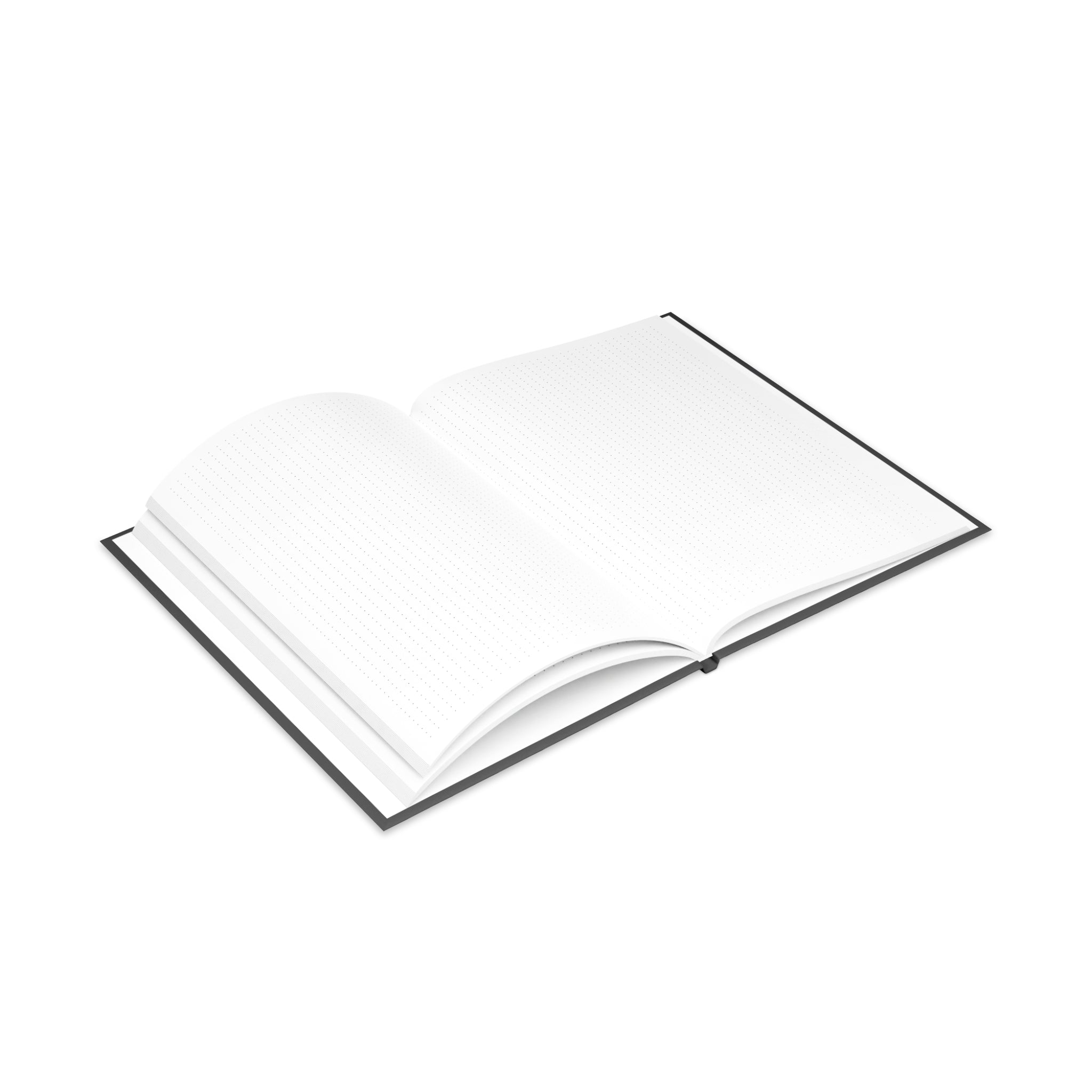 Royal Aura: America Hardcover Notebook with Puffy Covers by Printify