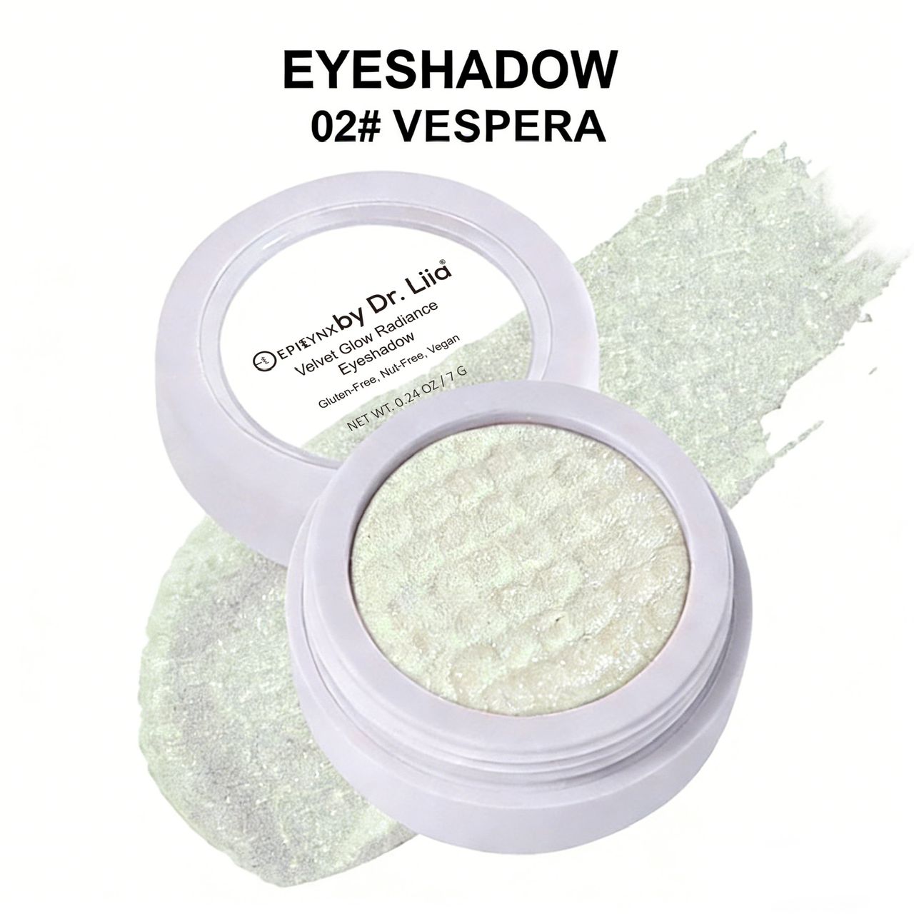 Velvet Glow Radiance Eyeshadow - Vegan, Gluten-Free, Nut-Free, Egg-Free by EpiLynx