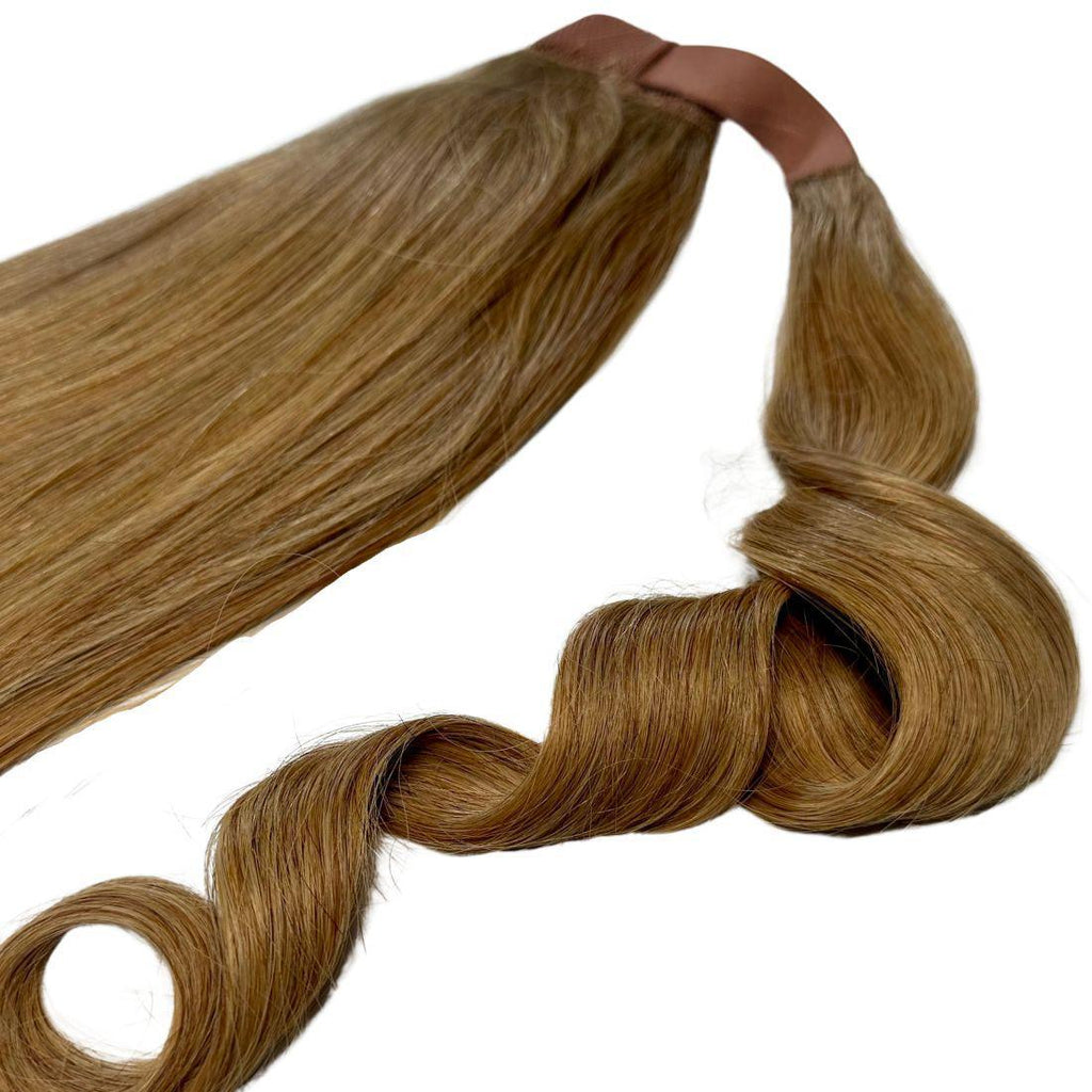 Honey Blonde 100% Human Hair Ponytail Extension by Private Label