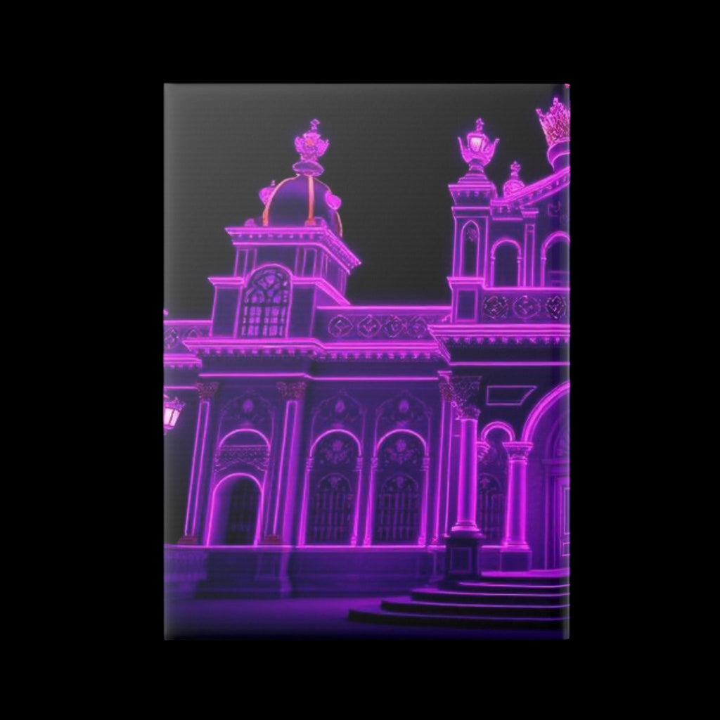 Royal Aura: Royal Palace Hardcover Notebook with Puffy Covers by Printify