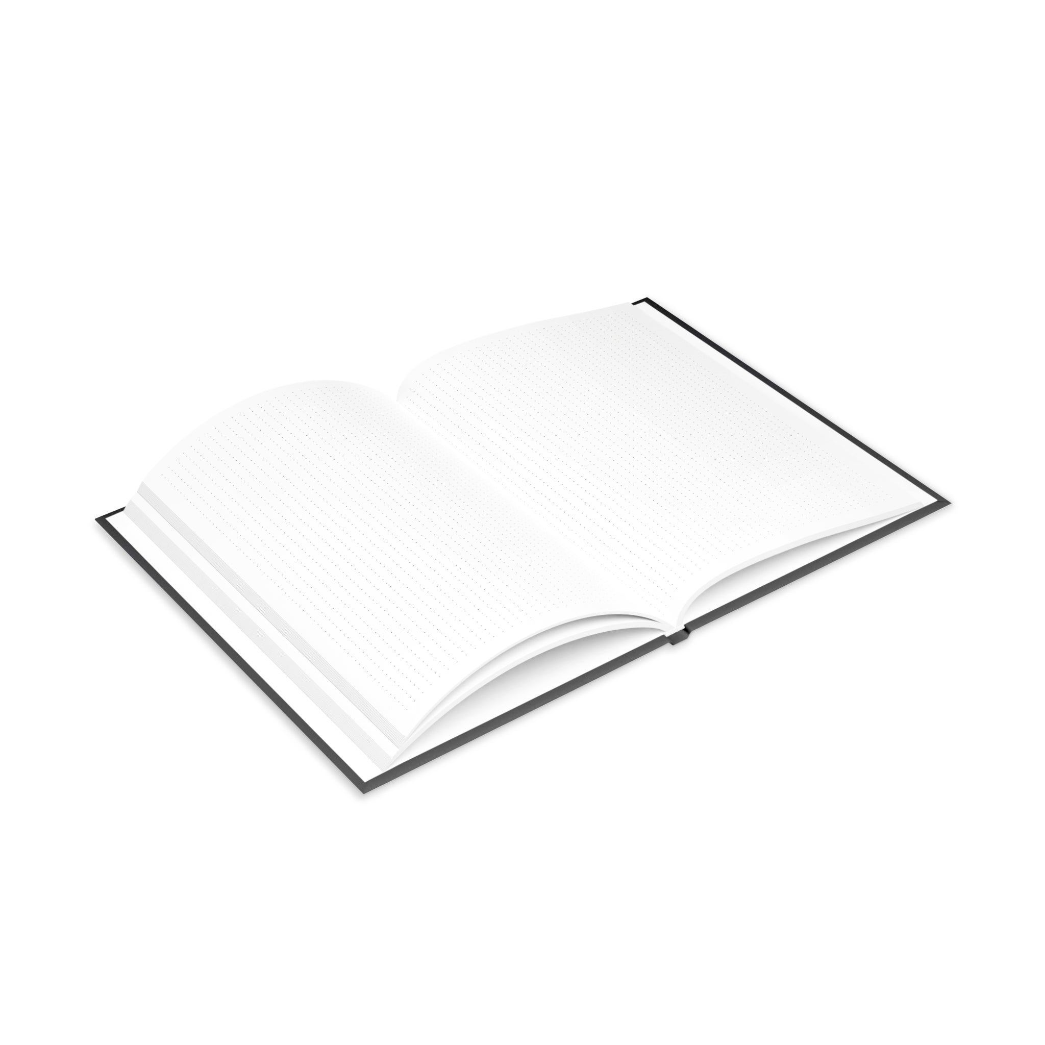 Royal Aura: America Hardcover Notebook with Puffy Covers by Printify