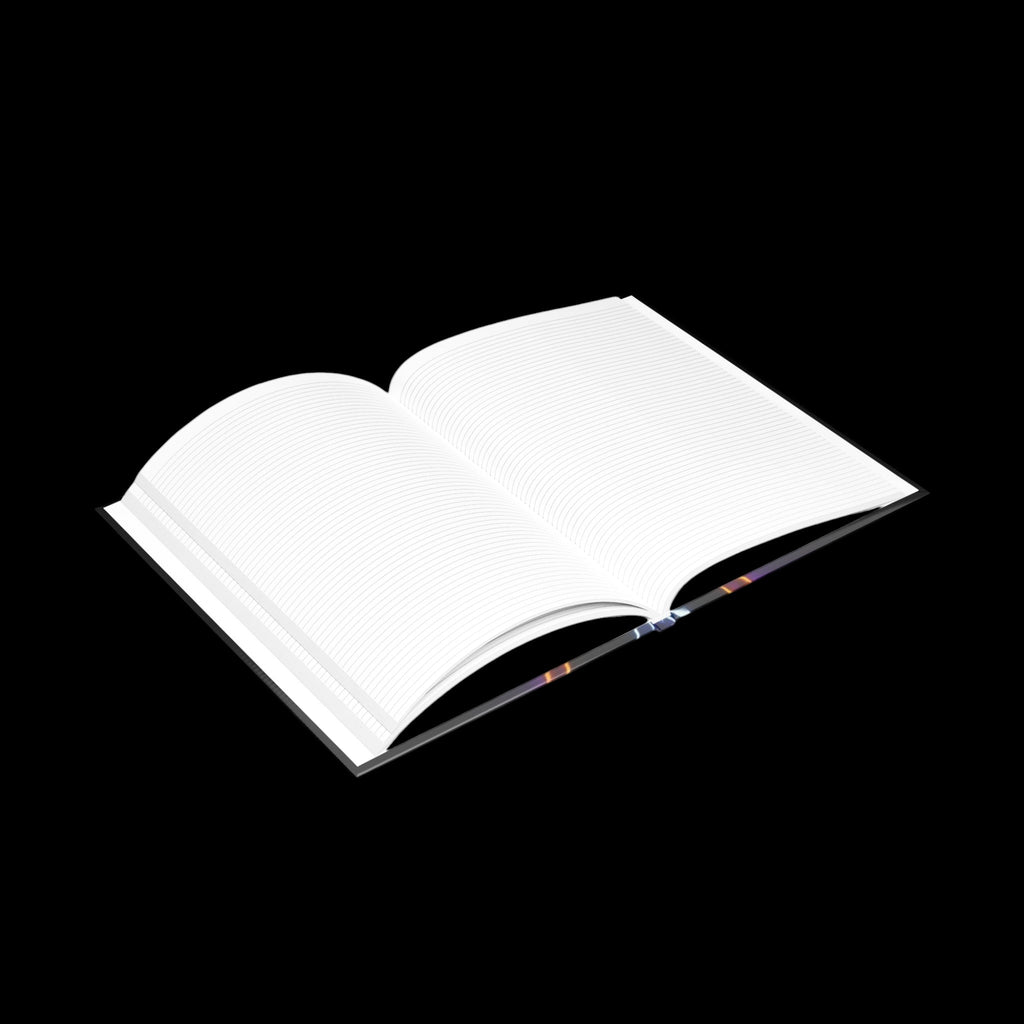 Royal Aura: Lone Wolf Hardcover Notebook with Puffy Covers by Printify