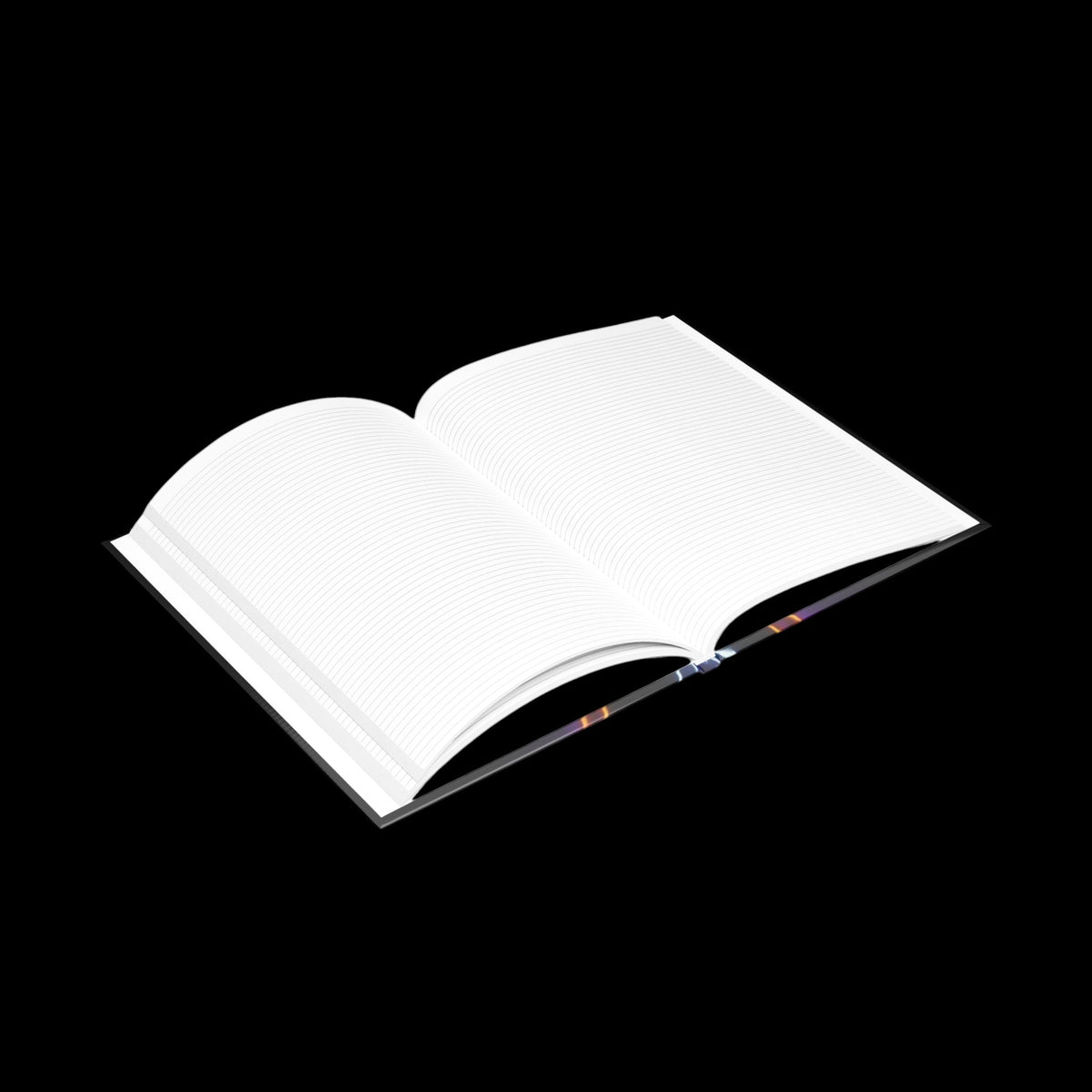 Royal Aura: Lone Wolf Hardcover Notebook with Puffy Covers - AetherLux.Shop
