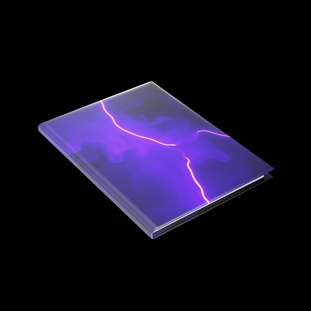Royal Aura: Thunder & Lightening Hardcover Notebook with Puffy Covers - AetherLux.Shop
