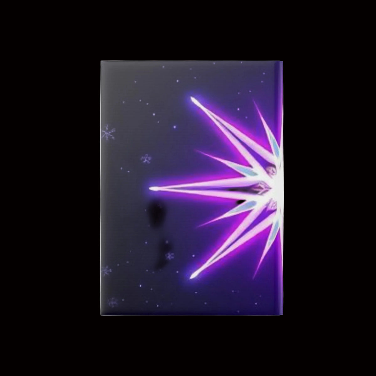Royal Aura: Yule Star Glow Hardcover Notebook with Puffy Covers - AetherLux.Shop