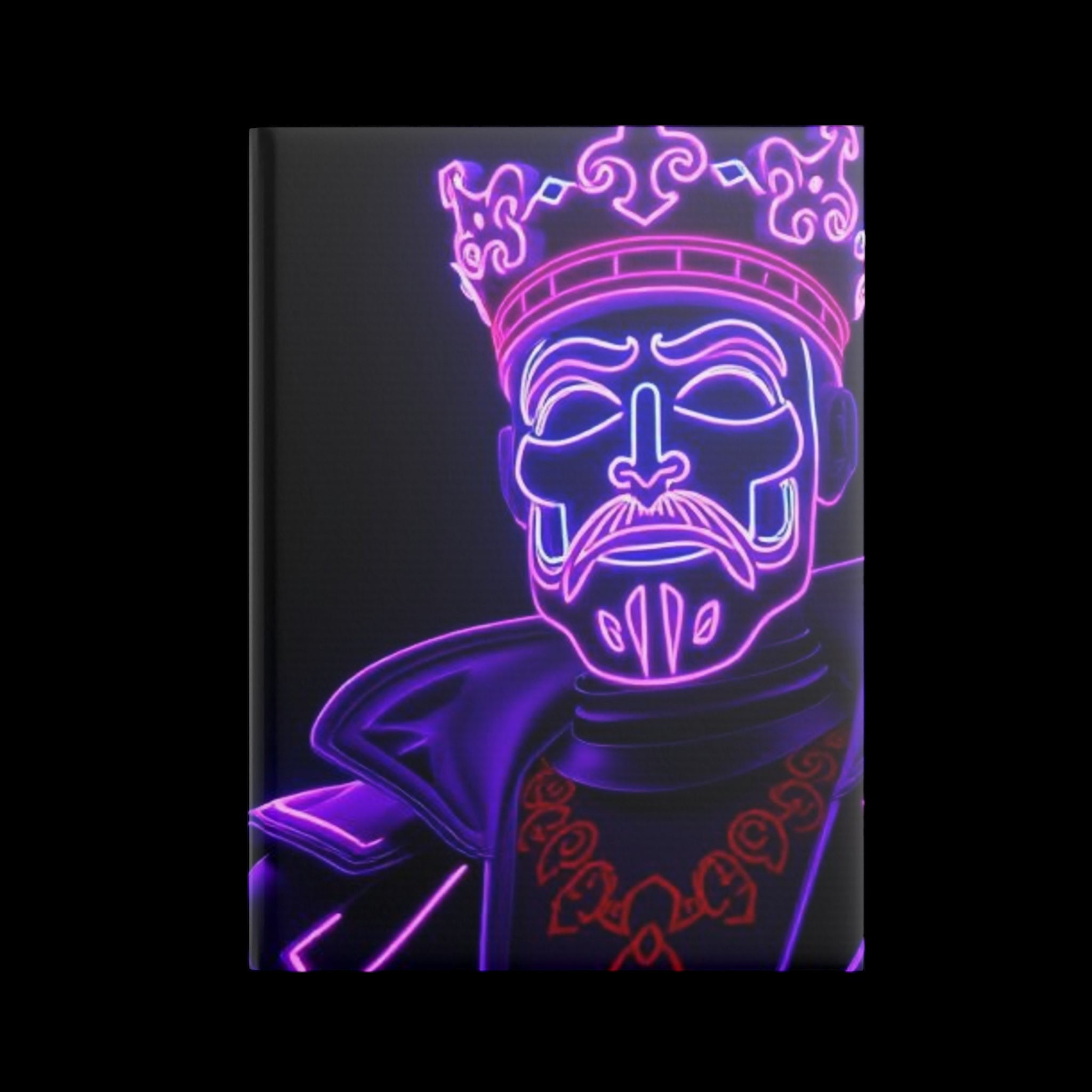 Royal Aura: Thee Emperor Hardcover Notebook with Puffy Covers by Printify